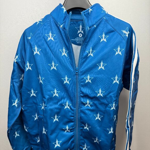 Jeffree Star Blue Blood Track Jacket Medium New - Picture 1 of 4